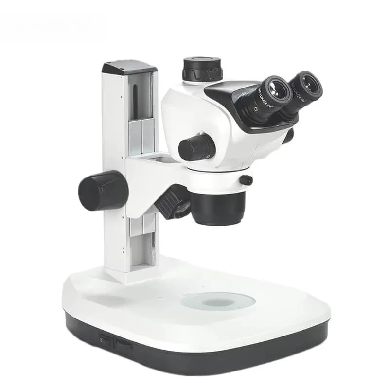 

OPTO-EDU A23.2604-TL Boom Quality Binocular Easy Operate Tilting Head Flexible Arm Trinocular Stereo Zoom Microscope