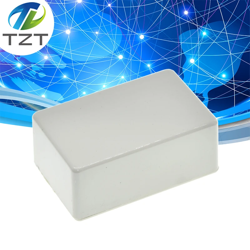 Plastic Waterproof Cover Project Electronic Instrument Case Enclosure Box 70 X 45 X 30mm White