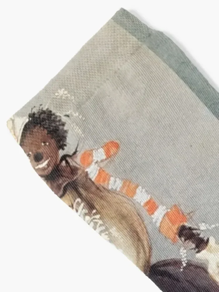 Costume of Michael Jackson as The Scarecrow in The Wiz Socks sheer floor funny gift new in's Socks For Women Men's