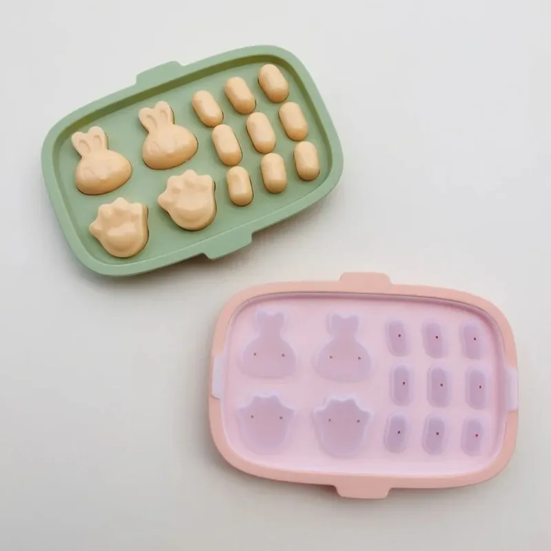 Stampo per salsicce fai-da-te a forma carina in silicone Stampo riutilizzabile per hot dog Stampi sicuri per integratori alimentari per bambini