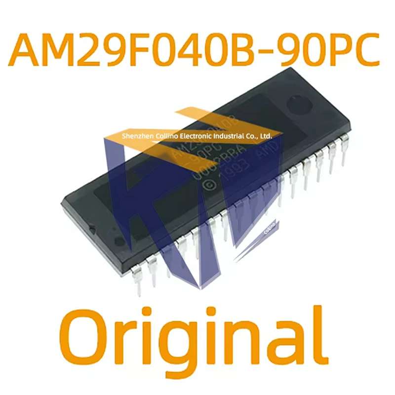 1pcs AM29F040B-90PC DIP32 4 Megabit 512K x 8Bit CMOS 5.0 Volt-only Uniform Sector Flash Memory  AM29F original