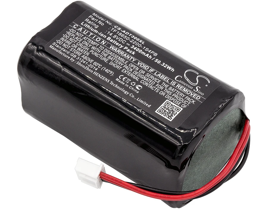 Speaker 3400mAh / 50.32Wh Battery For Audio Pro：TF18650-2200-1S4PB Addon T3  Addon T9  Addon T10  T3  T9  T10