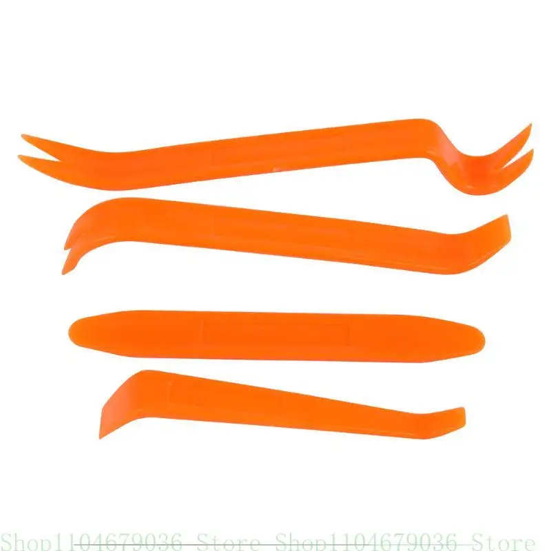 

4 шт. портативный клин для снятия обивки дверей автомобиля, инструменты для модификации снятия клина для разборки автомобиля