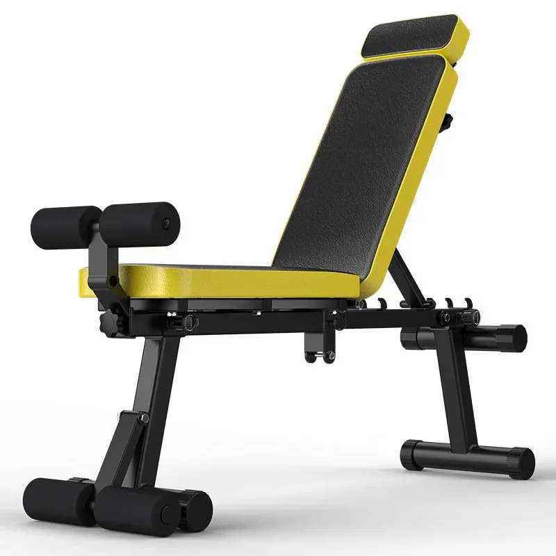 Household Dumbbell Bench Portable Weightlifting Bench Folding Fitness Chair Multifunctional Weightlifting Bed Bench Press XS