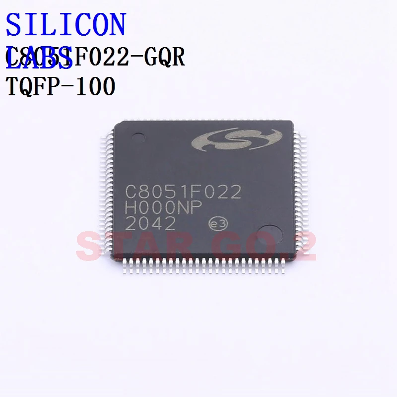 1PCSx C8051F020 C8051F022 C8051F120 C8051F040-GQR SILICON LABS Microcontroller