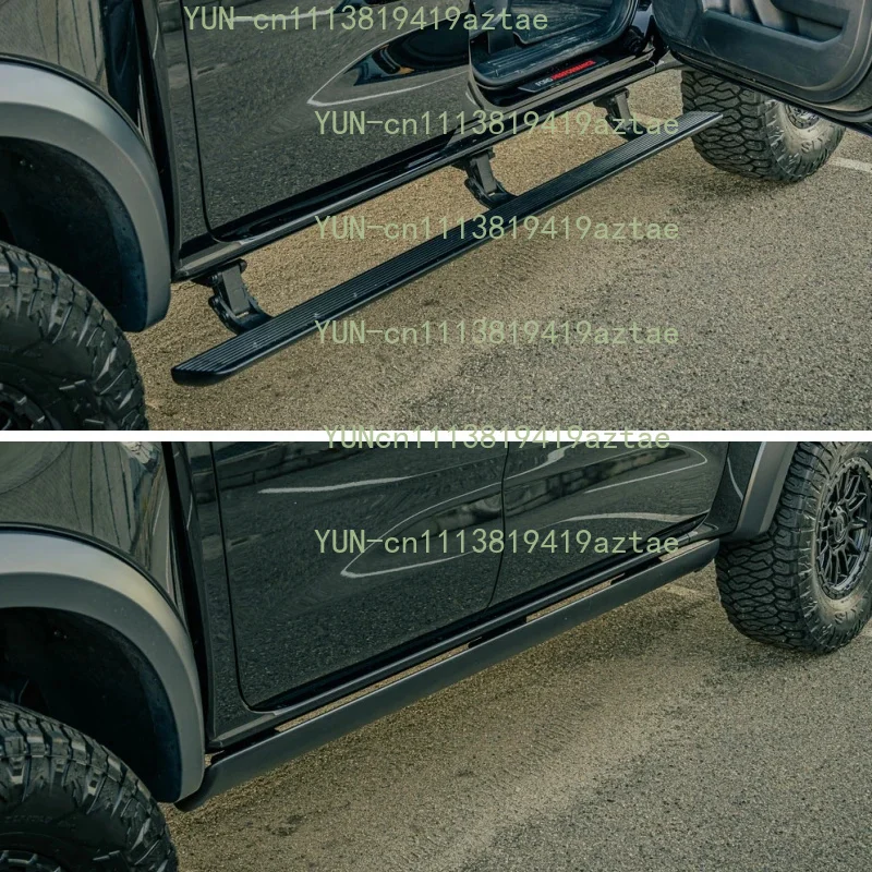 Automatic Retractable Running Boards Aluminum Side Steps Fit 2024-2026 Ranger T9 Pickup