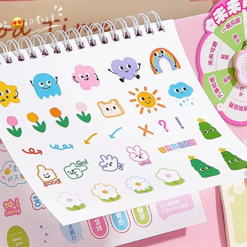 

Y1UB 2026 Creative Mini Desk Calendar Decorations Stationery School Desktop Planner