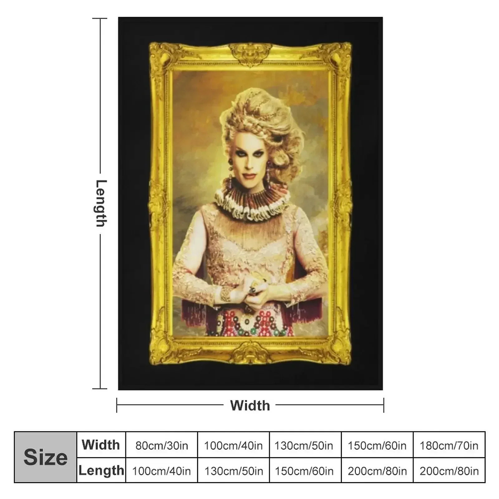 Rupaul T-ShirtQueen Katya Throw Blanket Baby Luxury Throw Blankets