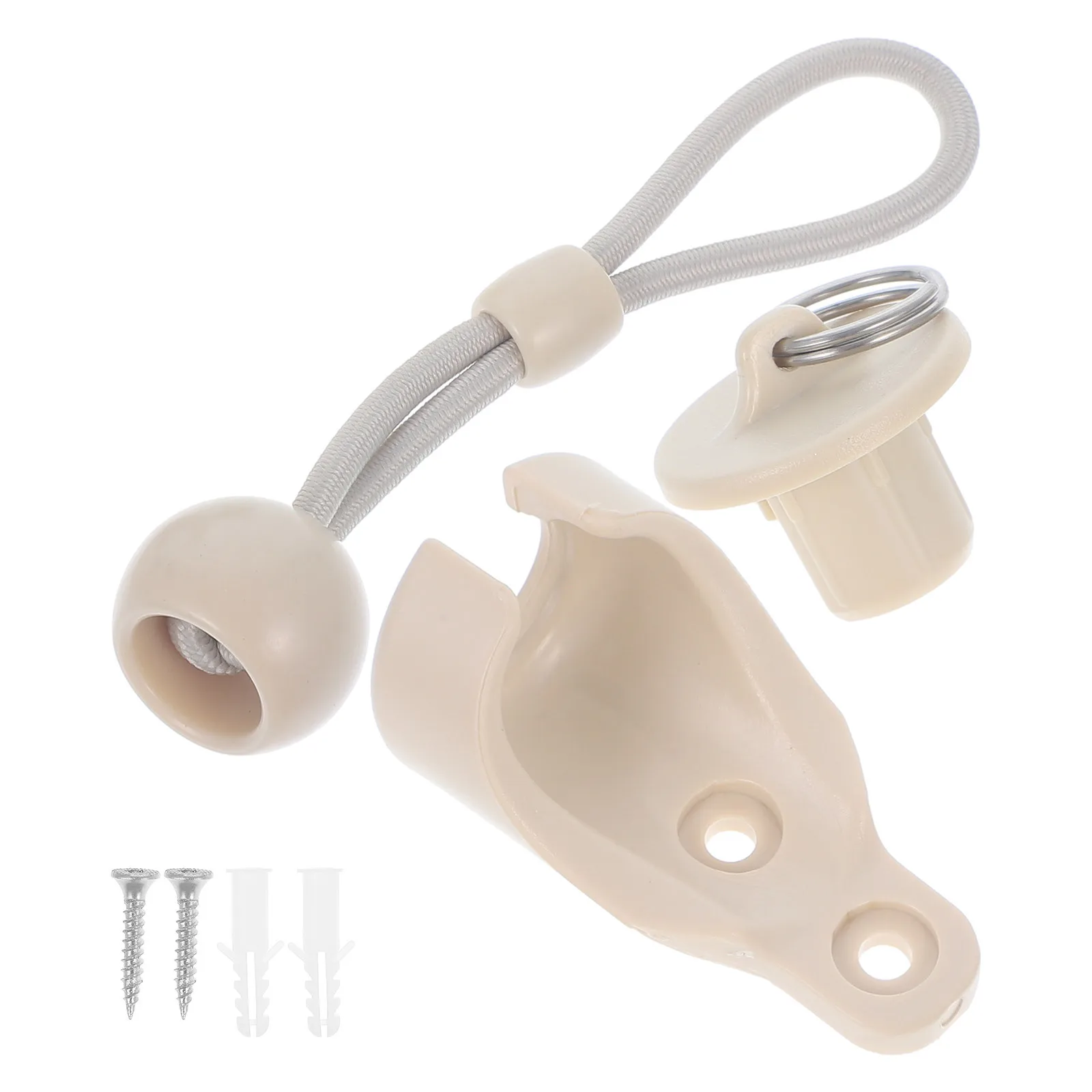 

1Set High Elasticity Bungee Tie for Blind Roller Bracket Windproof Cord Buckle Outdoor Indoor Curtain Accessories