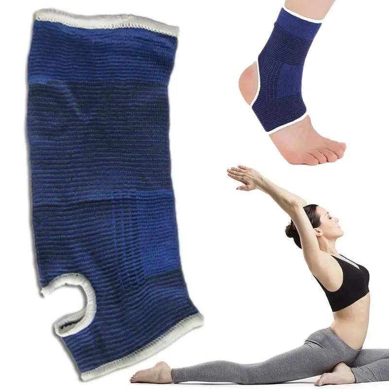 

Football Ankle Support Outdoor Running Cycling Football Protection Basketball Ankle Brace Soft Knitted Bandage Gym Protective