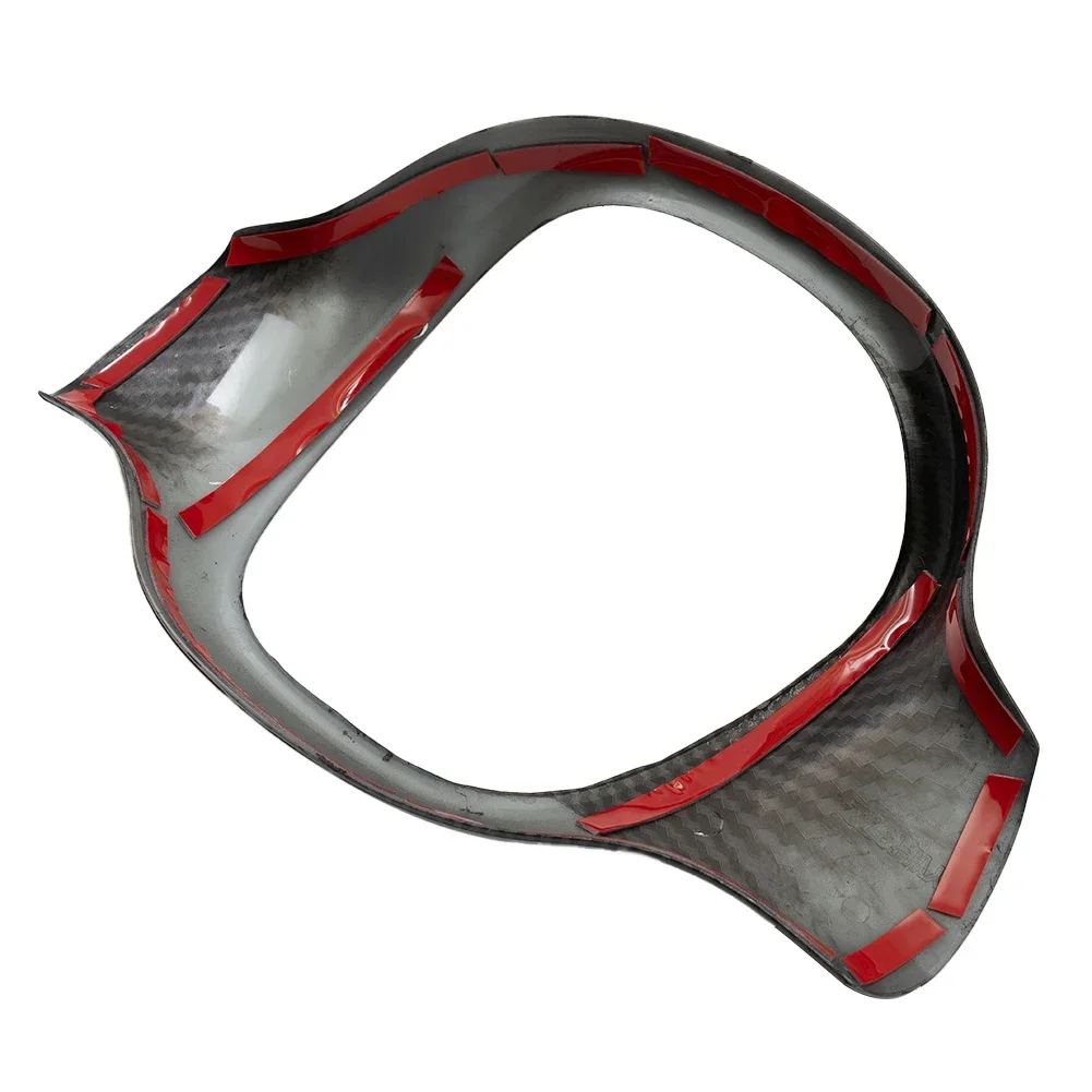 Transform Your For Smart For Fortwo 451 (2009 2015) with a Carbon Fiber Style Steering Wheel Cover Easy Installation