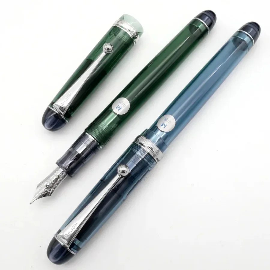 For Pilot Japan Original Custom 74 Transparent 14k Gold Fountain Pen Business Office Men Women Gift Mr FKK 1 NC Writing Supplies