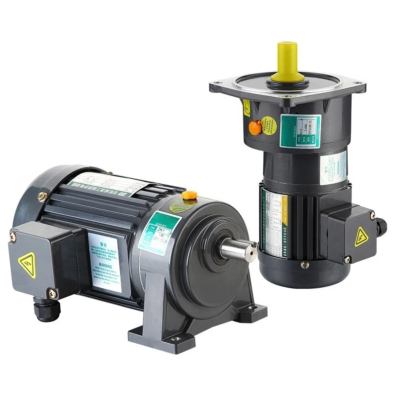 

Motor, box horizontal vertical small gear reduction single three-phase shaft diameter 18 brake asynchronous motor