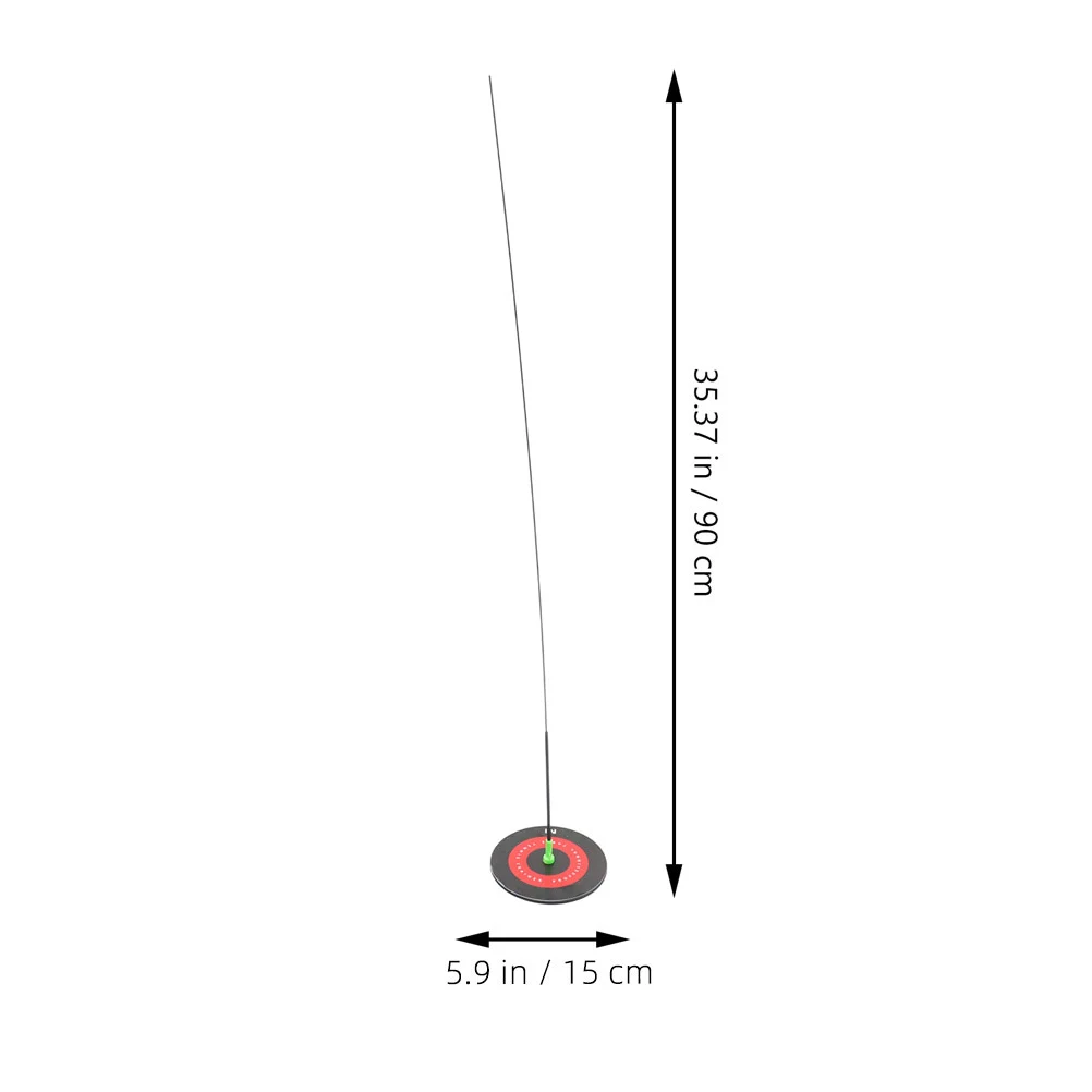 1 مجموعة جهاز تدريب تنس الطاولة 0.6 متر عمود مرن للبالغين ممارسة تحسين المهارات معدات المدرب بونغ