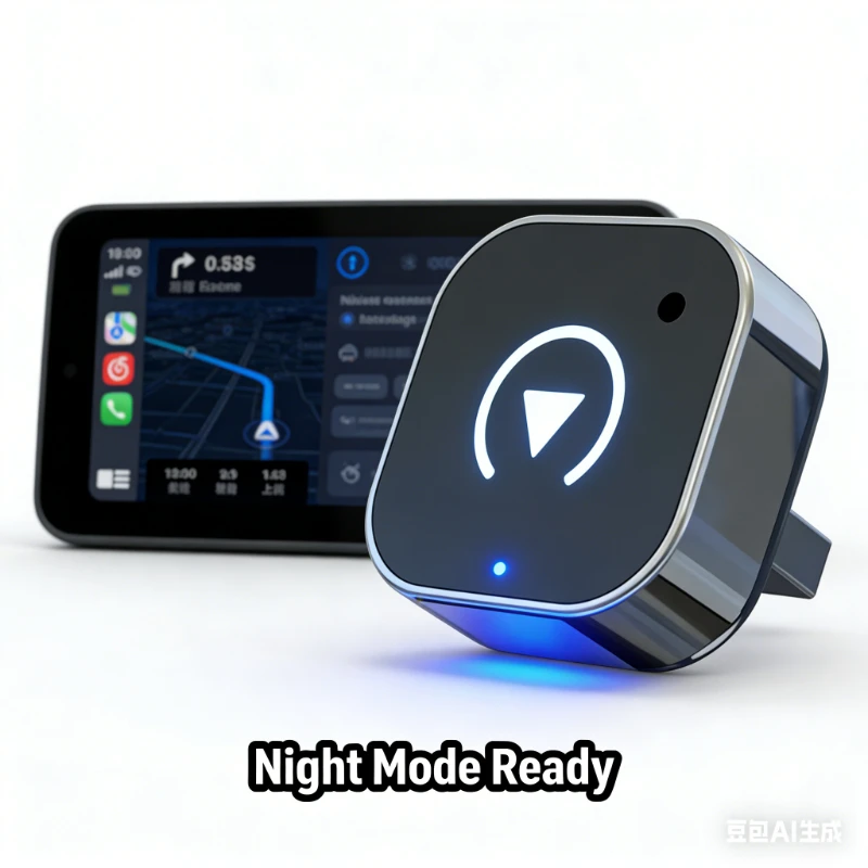 Plug&Play Wireless CarPlay Converter Auto Connect No Delay Transform Wired Source iPhone Android In‑Vehicle Accessory