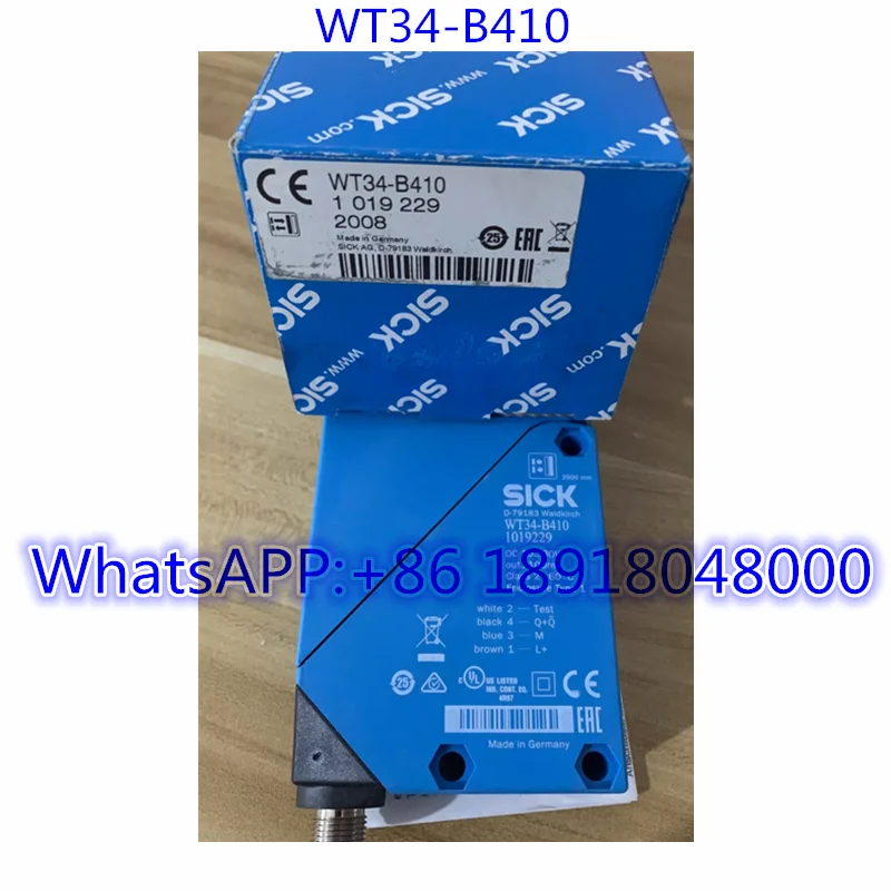 

Новый фотоэлектрический переключатель WT34-B410 1019229 Быстрая доставка