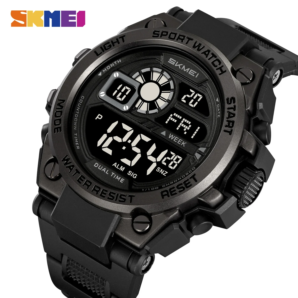 

SKMEI Army Watch Mens Sports Digital Watches Fashion Luminous Waterproof Clock Military Electronic Wristwatches Orologi Digitali