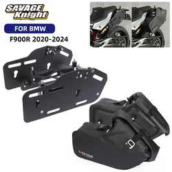 F900R 2020-2024 Luggage Rack Saddlebag Side Bag Mount Bracket For BMW F 900R F900 R Rear Storage Saddle Bag Travel Pannier Box