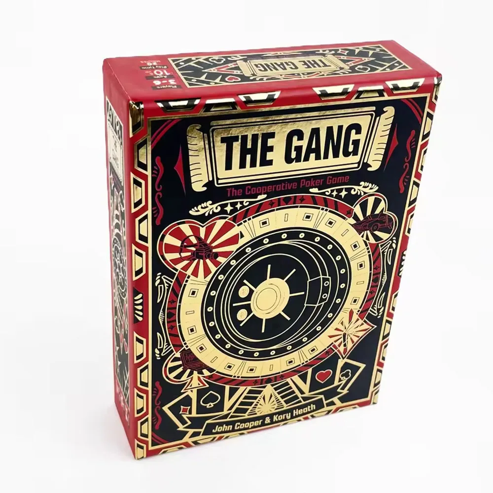 

The Gang Card Game Fun Family Game Night for Kids Adults 3–6 Players Cooperative Poker Strategy Tabletop Board Game
