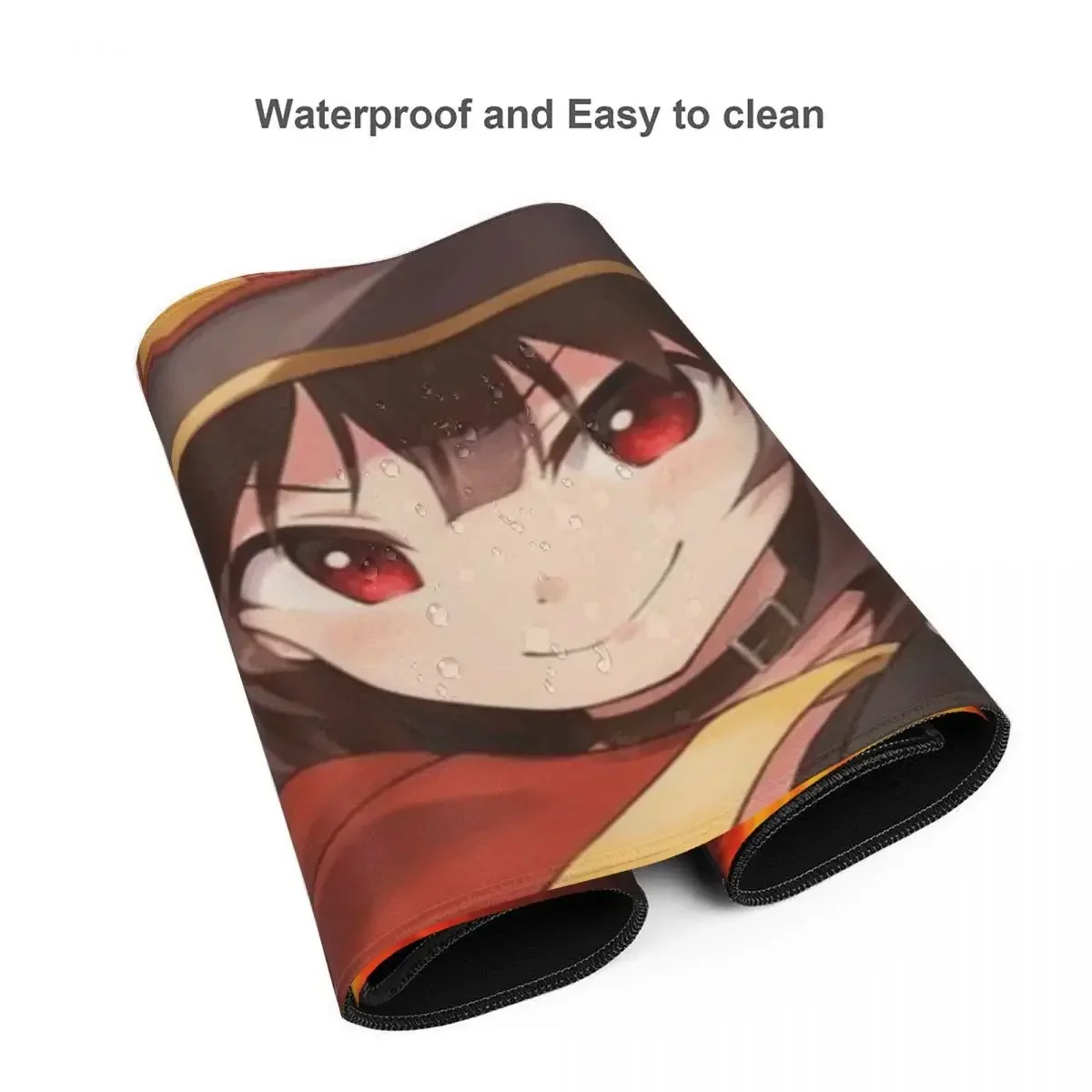 كونوسوبا! - لوحة ماوس كبيرة من Megumin، لوحة مفاتيح الكمبيوتر، حصيرة الماوس لألعاب الكمبيوتر المحمول، حصيرة مكتبية، ملحقات المكتب، مفارش الطاولة