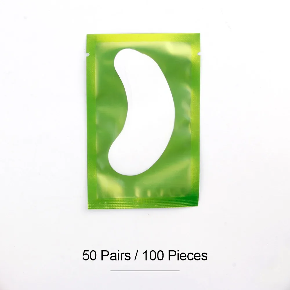 50/100pairs Wimpern Für Wimpern Extensions Augen Pads Kissen Einweg Patch Unter Wimpern Tipps Lint Kostenloser Aufkleber Wraps make-up