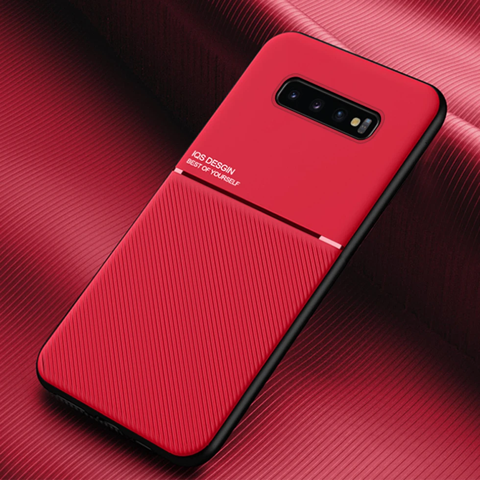 Clear Magnetic Phone Cover Case For Samsung Galaxy S23 S10 5G Note 9 8 S9 S8 Plus S20 FE S20 s21 Case Soft TPU Adsorption Case