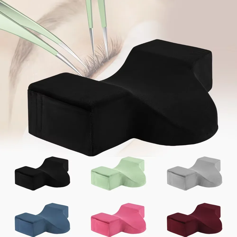 

U-shaped memory foam false eyelashes pillow ergonomic curve neck pillow salon home eyelash transplantation beauty make up