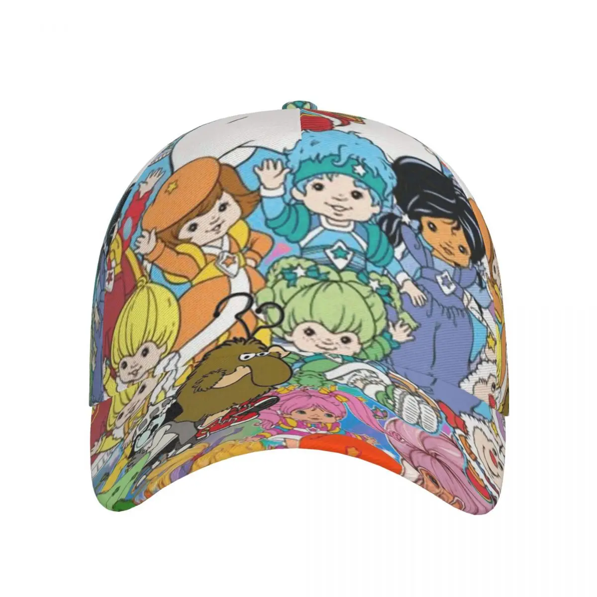 

Бейсбольные кепки унисекс с героями мультфильмов, милая Радуга Брайт, уличная одежда, летние спортивные бейсболки, кепка в стиле хип-хоп, Casquette