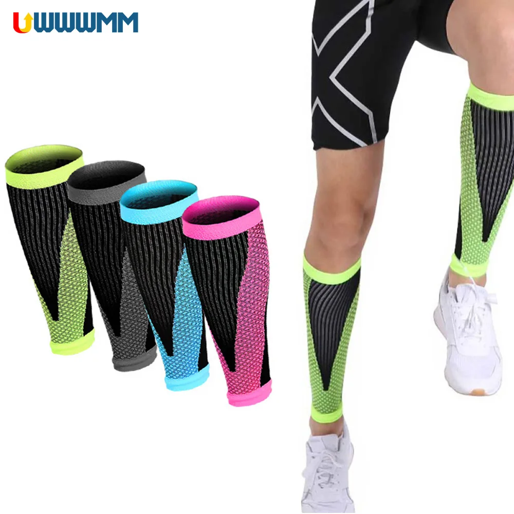 

1Pair Calf Compression Sleeves Shin Splints Swelling Women Men Athletic Leg Sleeve Circulation Protection Calf Shin Supports