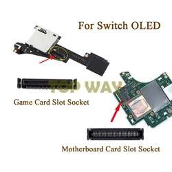 1PC For NS Switch OLED Tf Game Motherboard Card Slot Connector Reader Headset Headphone Audio Jack Socket