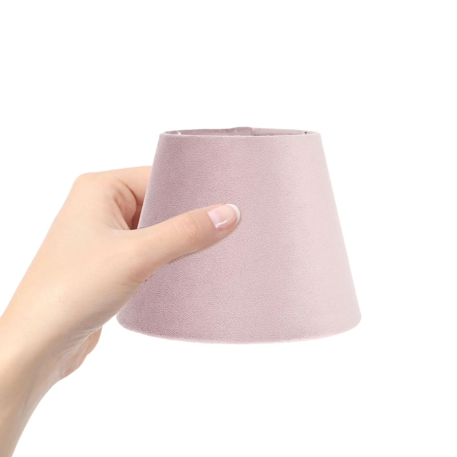 

Small Lamp Shade E27 E14 Light Socket Vintage Drum Cover Elegant Home Decor Durable Iron Bracket Table Light Shade