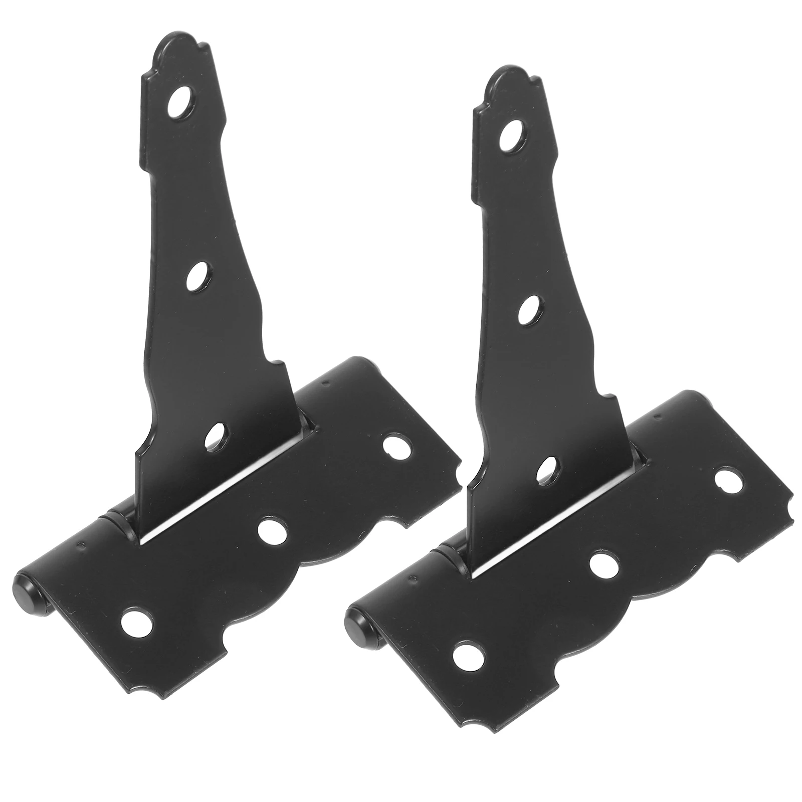 

2Pcs 5Inch HeavyDuty Shed Gate Hinges Outdoor Hinges For Wooden Box Hardware for WoodenFences Doors Windows