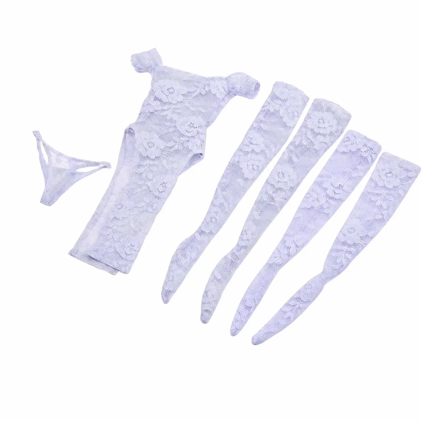 abito-in-pizzo-per-bambola-femminile-in-scala-1-6-con-maniche-corte-orlo-a-strappo-e-dettagli-eleganti-a-tema-giardino