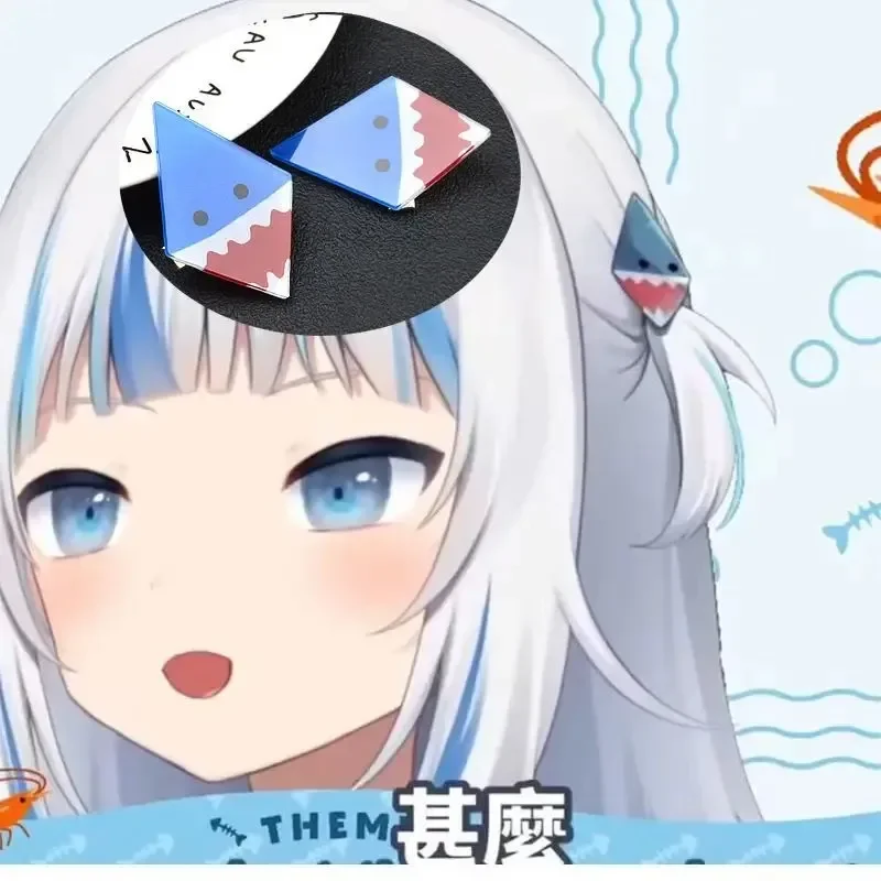 متوفر في المخزون أزياء Hololive ENG Gawr Gura التأثيرية أزياء القرش اللطيفة للنساء أزياء الهالوين على YouTube #5