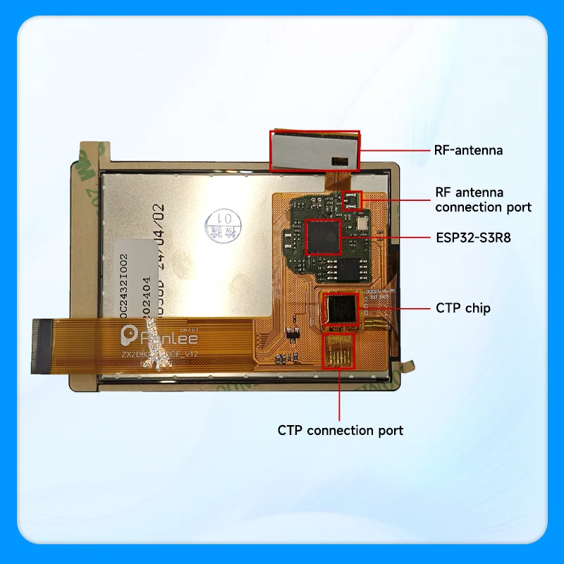 Version recommandée COF Solution ESP32-S3 Écran tactile série 2.8 pouces SC05 WIFI Bluetooth