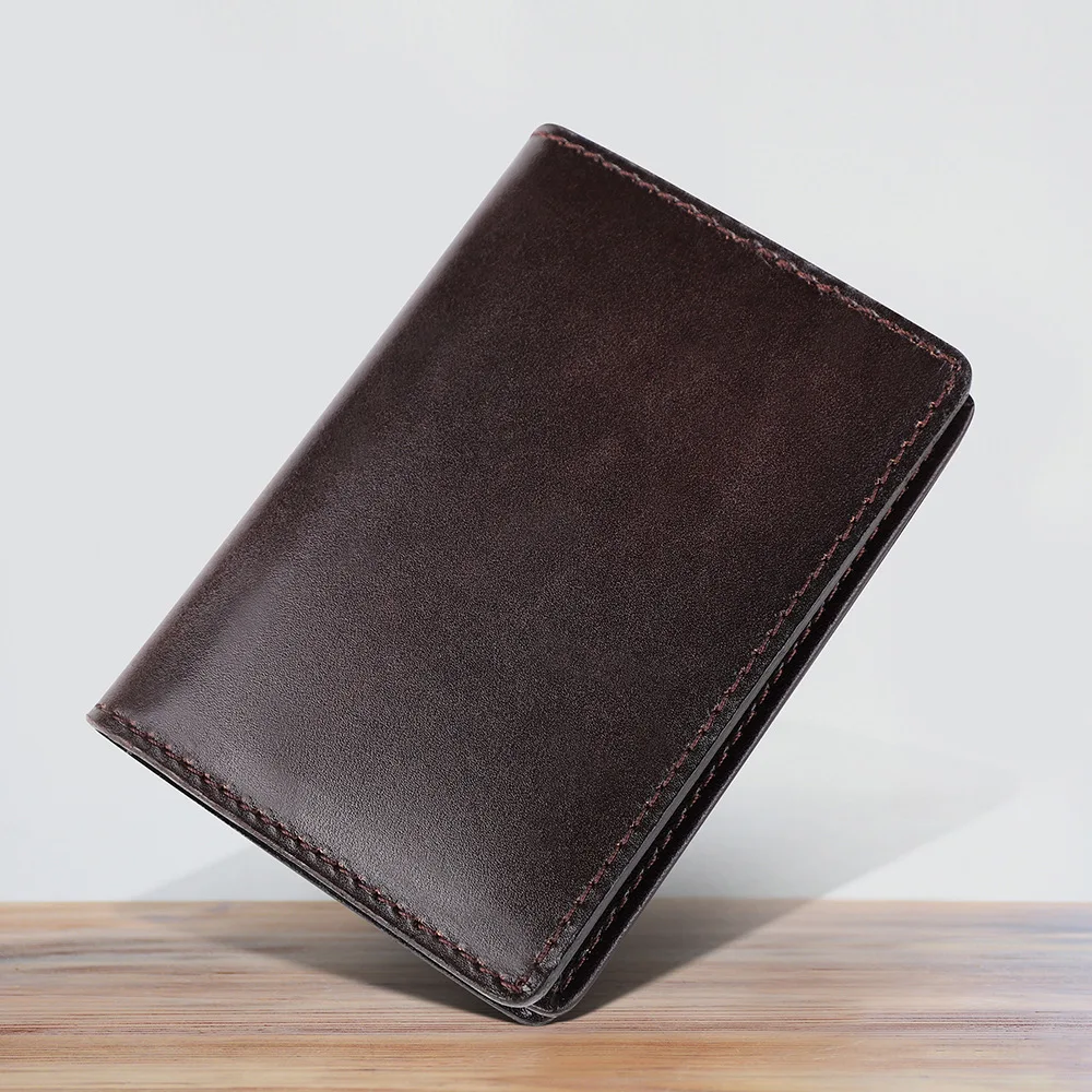 Driving License Mini Cardcase Business Multi-card Case Vintage Genuine Leather Tickets Organizer Cover Bank Credit Card Holder