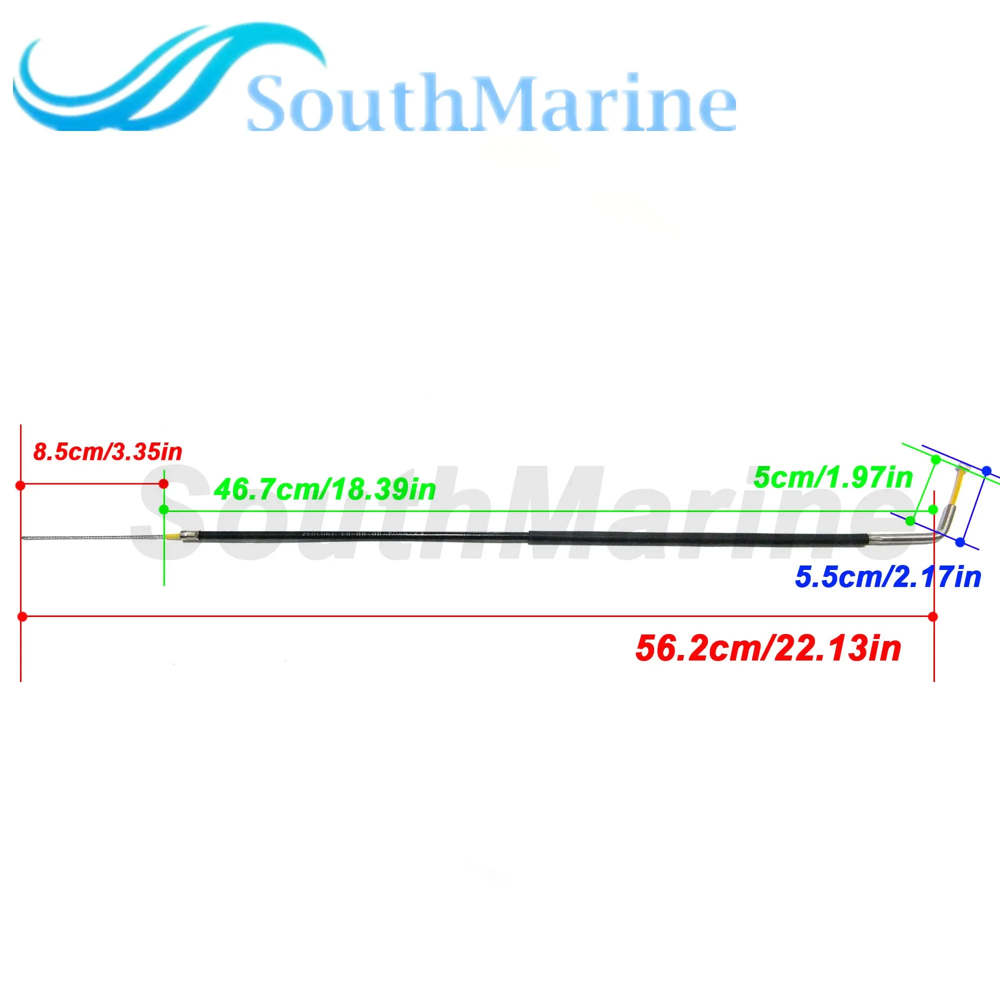 Boat Motor 69M-F6301-00 69M-F6301-10 Throttle Cable Assy for Yamaha Outboard Engine 4-Stroke F2.5