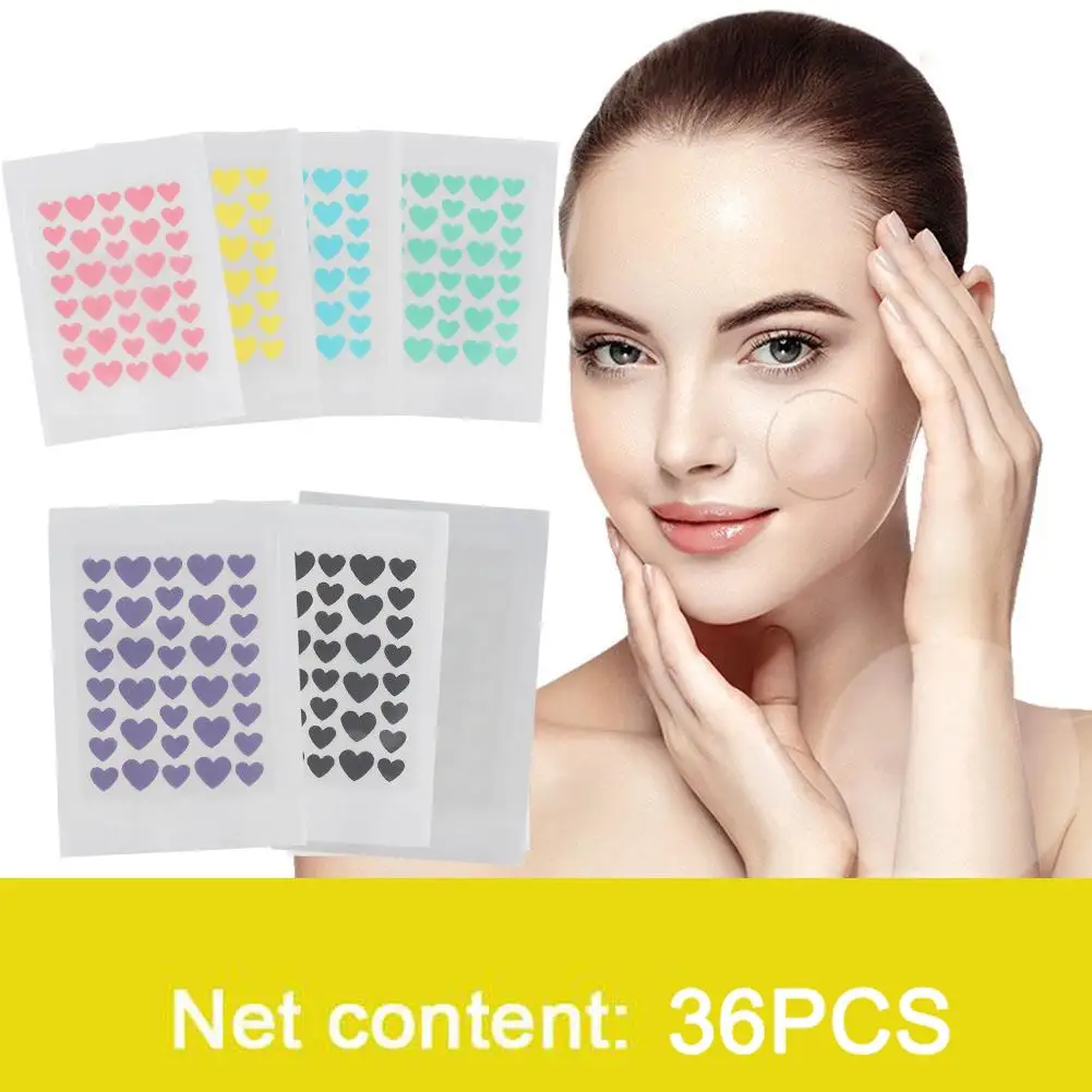 Star-Patch de soins de l'acné coloré, patch invisible, soins de l'acné, autocollants pour boutons, outils pour la peau, élimination des taches, U5N3