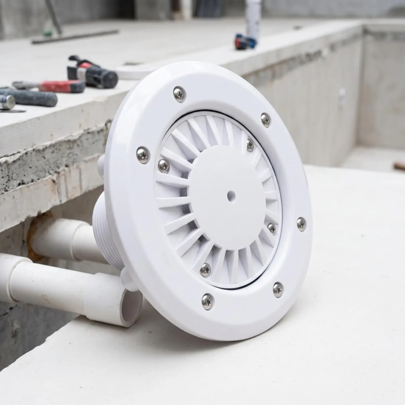 Pool Suction Outlet Cover Replacement Pool Drain Outlet Threaded for Lined Pools