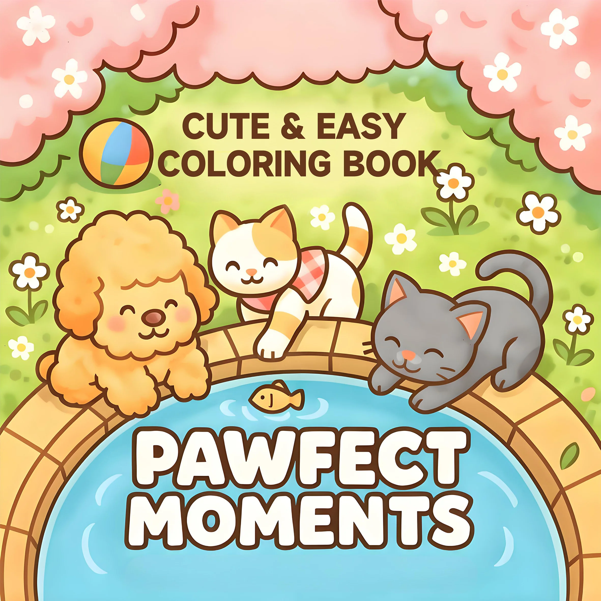 

PAWFECT MOMENTS: Coloring Book for Adults Featuring Cute Cozy Daily Activities for Relaxation (Cozy Spaces Coloring)