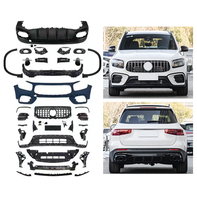 

Classic Car Restomod Body Kits2024 GLB X247 Car Modification Upgrade 35 Surround Front Bumper And Bumper Body Kit Suitable For