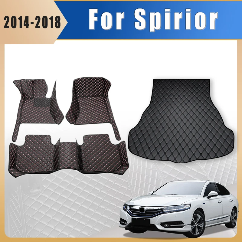 

Car Floor Mats Trunk Carpets For Honda Spirior 2018 2017 2016 2015 2014 Foot Pads Auto Accessories Interior Products Covers Part
