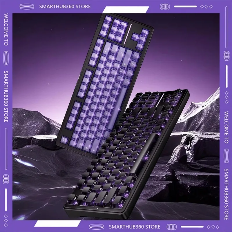 

ATK A87 Mechanical Keyboard Customized The Third Mock Examination Wireless Bluetooth E-sports Game Dedicated Computer Office