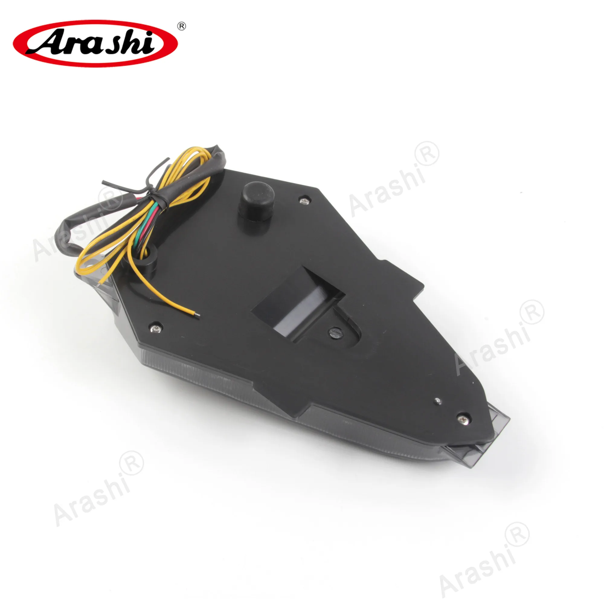 Arashi-Luz LED trasera de freno para YAMAHA, intermitente, e-mark, YZFR6, YZF-R6, YZF, R6, R, 6, 2008, 2009, 2010