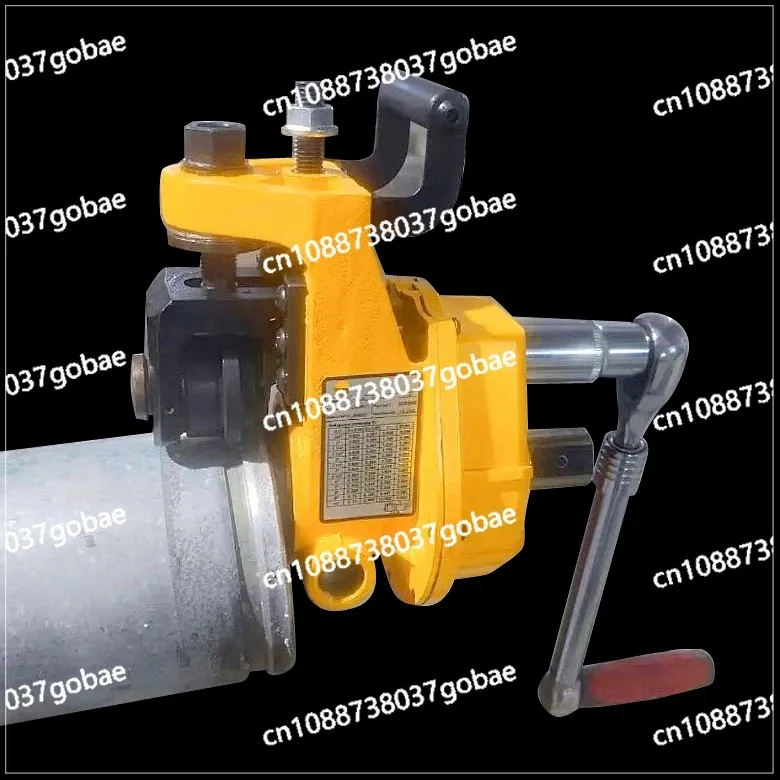 

Портативный комбинированный станок для обработки канавок GR6, емкость трубы от 1/4 до 6 дюймов, ручное использование или крепление для привода, прессование пожарных труб