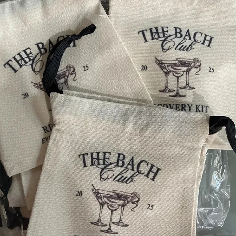 

5pcs Personalized Goodbye To My Thirties Drawstring Gift Bags Death To My Party Hangover Recovery Kits Birthday Decoration Gift