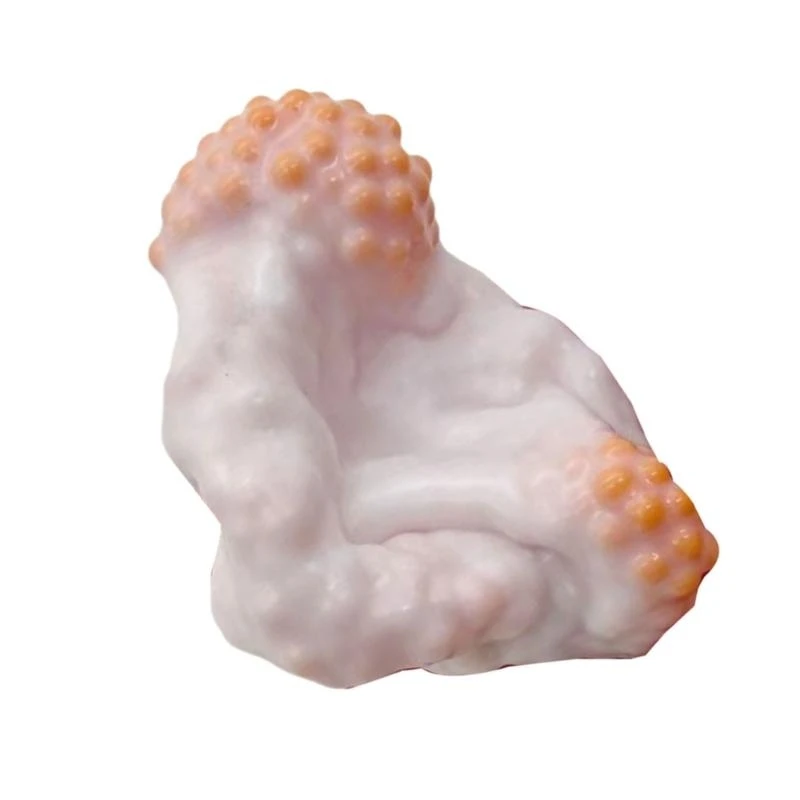 Dunne kneedbaar stressverlichting deeg speelgoed met melkgeur voor volwassen ontspanning knijpen ijs huidstress verlicht