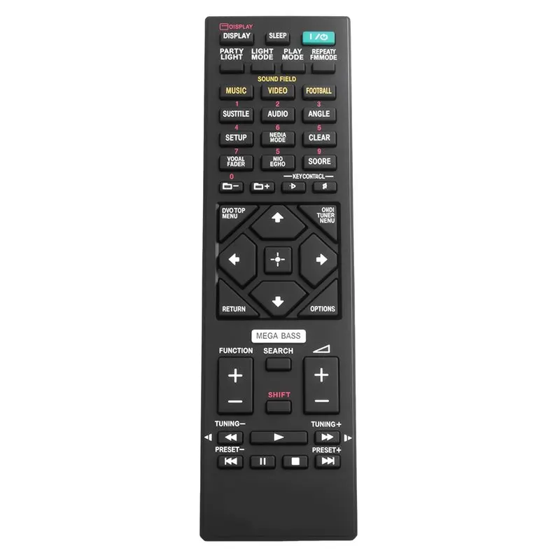 El control remoto FULL-RMT-AM210U es para Sony Audio MHC-V50D SHAKE-X10D SHAKE-X70D SHAKE-X30D MHC-GT4D MHC-V44D