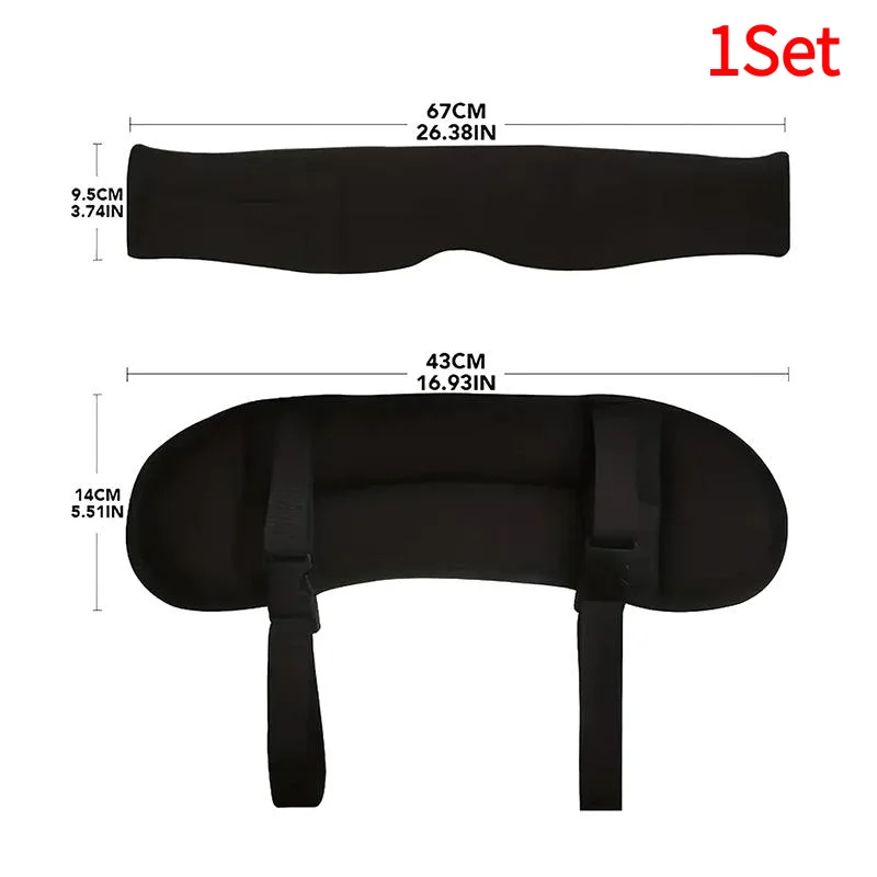 *3D Contoured Travel Pillow & Sleep Mask Set Zero Eye Pressure Blackout Light Blocking for Travel Shift Work Home Nap
