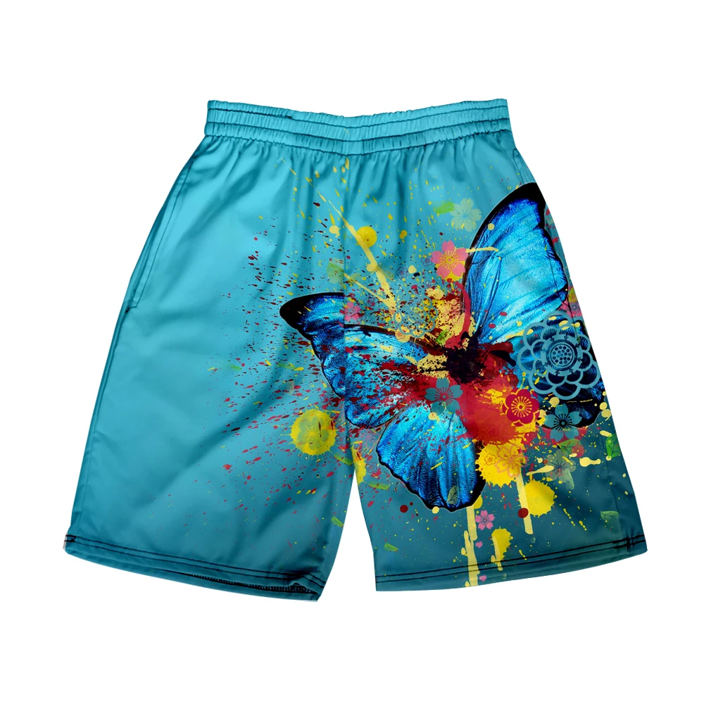 

Butterfly Beach Shorts Men's and women's clothing 3D digital printing casual shorts Fashion trend couple Pants